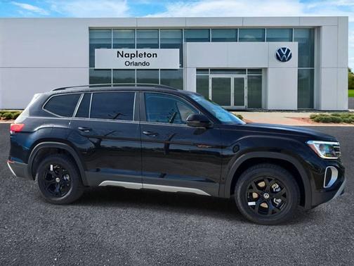 Black 2026 Volkswagen Atlas 2.0T Peak Edition