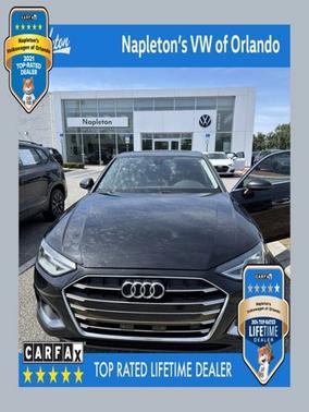 Brilliant Black 2020 Audi A4 Premium