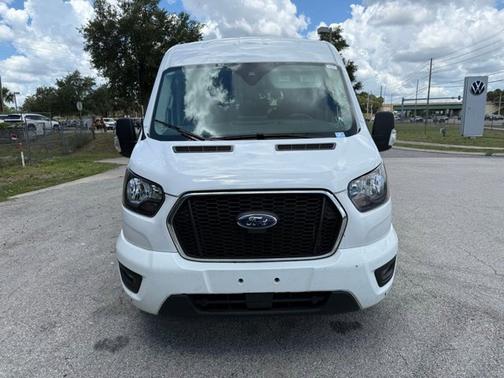 Oxford White 2024 Ford Transit-350 XLT