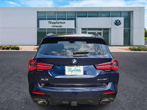Tanzanite Blue II Metallic 2022 BMW X3 xDrive30i