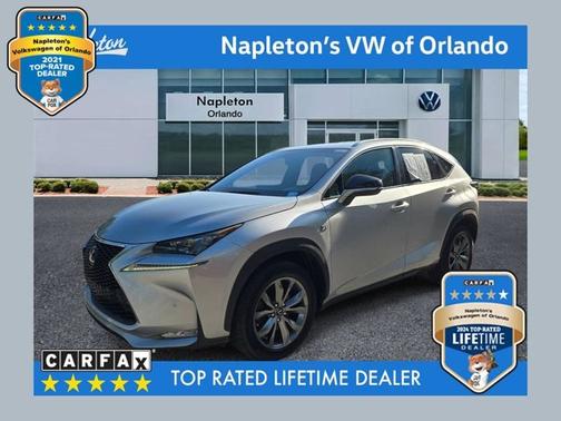 Silver 2015 Lexus NX 200t Base