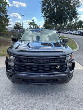Dark Ash Metallic 2023 Chevrolet Silverado 1500 Custom