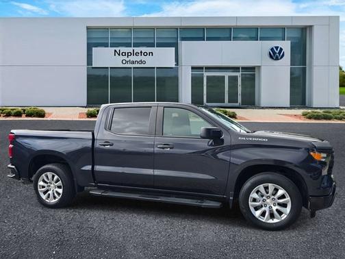 Dark Ash Metallic 2023 Chevrolet Silverado 1500 Custom