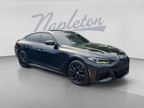 Black Sapphire Metallic 2022 BMW 430 Gran Coupe 430i