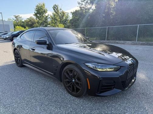 Black Sapphire Metallic 2022 BMW 430 Gran Coupe 430i