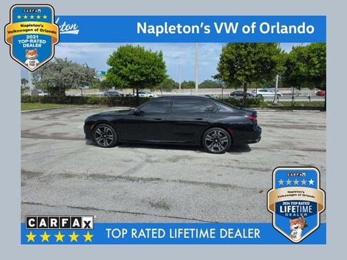 Black Sapphire Metallic 2023 BMW 760 760i xDrive