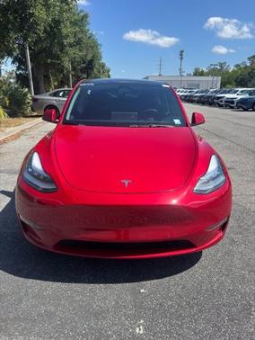 Red Multi-Coat 2021 Tesla Model Y Long Range