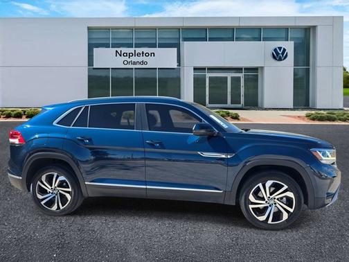 Tourmaline Blue Metallic 2022 Volkswagen Atlas Cross Sport 3.6L V6 SEL