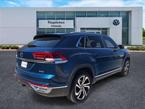 Tourmaline Blue Metallic 2022 Volkswagen Atlas Cross Sport 3.6L V6 SEL