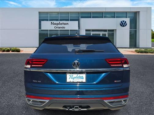 Tourmaline Blue Metallic 2022 Volkswagen Atlas Cross Sport 3.6L V6 SEL