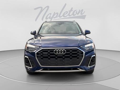 Blue Metallic 2022 Audi Q5 S line Premium Plus