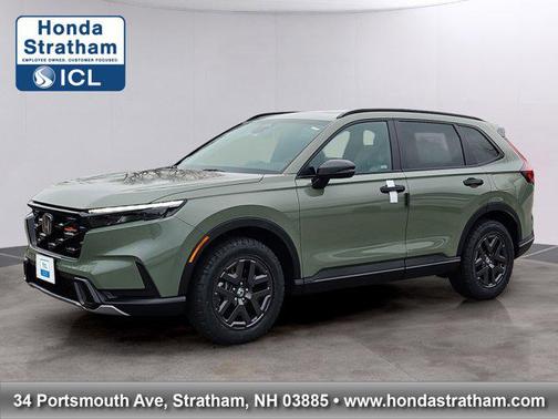 Ash Green Metallic 2026 Honda CR-V Hybrid TrailSport AWD