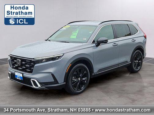 Urban Gray Pearl 2025 Honda CR-V Hybrid Sport Touring AWD