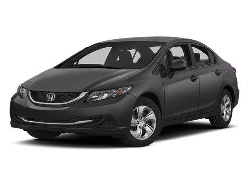 Gray 2013 Honda Civic LX