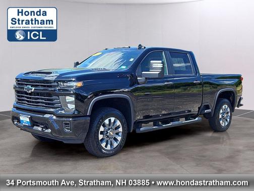 Black 2024 Chevrolet Silverado 2500 Custom
