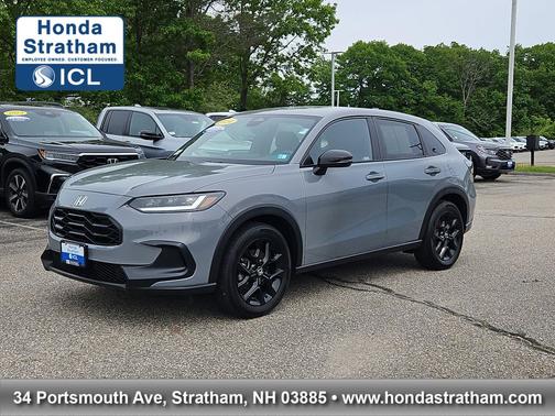 Urban Gray Pearl 2024 Honda HR-V AWD Sport