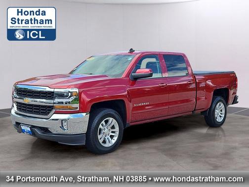 Cajun Red Tintcoat 2018 Chevrolet Silverado 1500 1LT