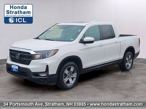Platinum White Pearl 2024 Honda Ridgeline RTL
