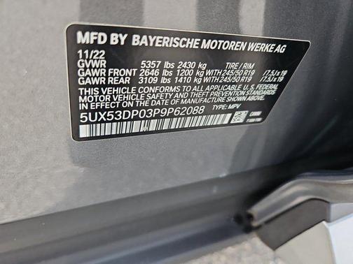 2023 BMW X3 xDrive30i