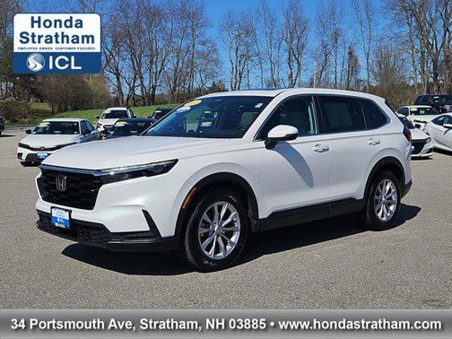 Platinum White Pearl 2023 Honda CR-V EX