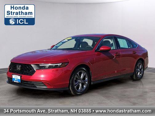Radiant Red Metallic 2023 Honda Accord EX