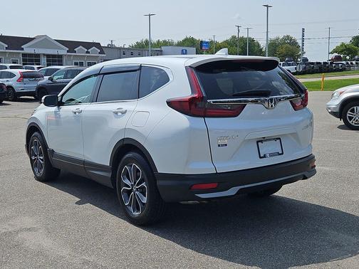 Platinum White Pearl 2021 Honda CR-V AWD EX