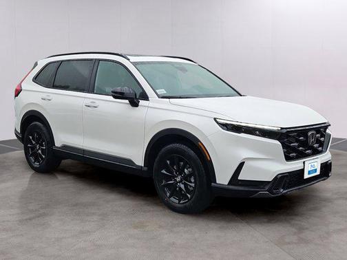 Platinum White Pearl 2026 Honda CR-V Hybrid Sport-L AWD