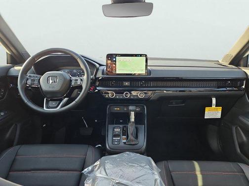 Platinum White Pearl 2026 Honda CR-V Hybrid Sport Touring AWD