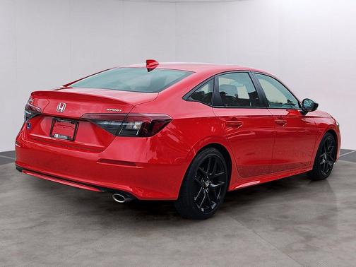 Rallye Red 2025 Honda Civic Sport
