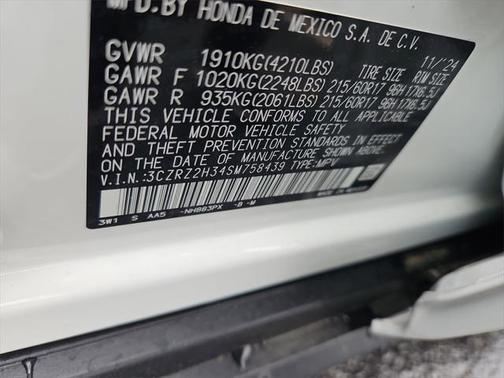 2025 Honda HR-V LX