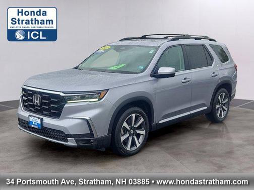 Lunar Silver Metallic 2023 Honda Pilot AWD Elite