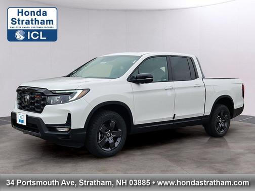 Platinum White 2026 Honda Ridgeline TrailSport