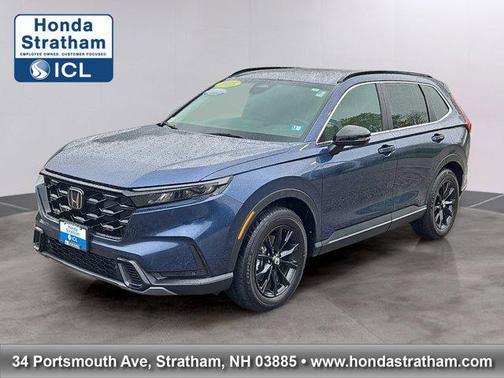 Canyon River Blue Metallic 2025 Honda CR-V Hybrid Sport AWD