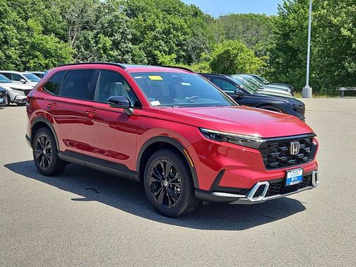 Radiant Red 2026 Honda CR-V Hybrid Sport Touring AWD