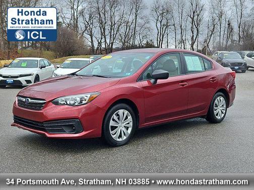 Crimson Red Pearl 2023 Subaru Impreza Base