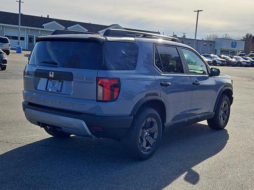 Sonic Gray Pearl 2026 Honda Passport AWD RTL Towing