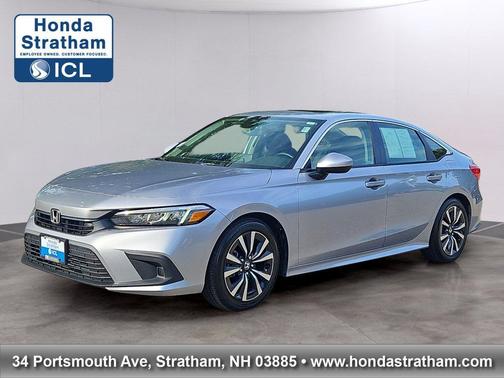 Lunar Silver Metallic 2023 Honda Civic EX