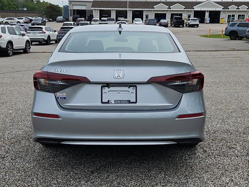 Solar Silver Metallic 2025 Honda Civic LX