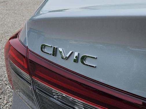 Solar Silver Metallic 2025 Honda Civic LX