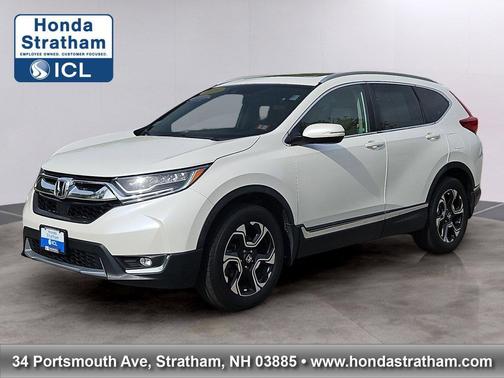 White Diamond Pearl 2018 Honda CR-V Touring