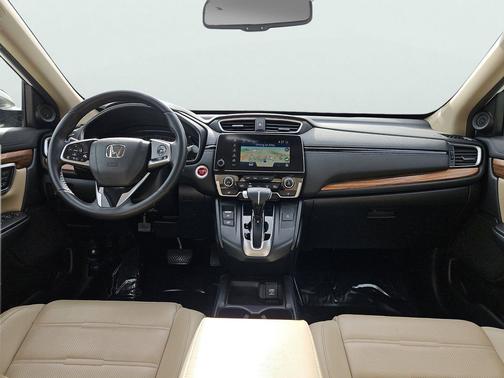 White Diamond Pearl 2018 Honda CR-V Touring