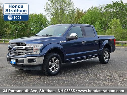 Blue Jeans Metallic 2019 Ford F-150 Lariat