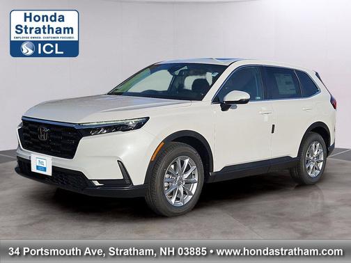 Platinum White 2026 Honda CR-V EX AWD