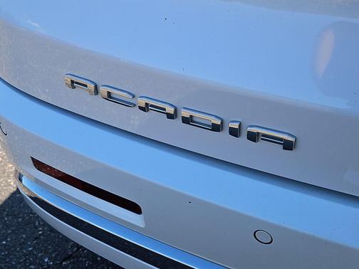 White Frost Tricoat 2023 GMC Acadia Denali