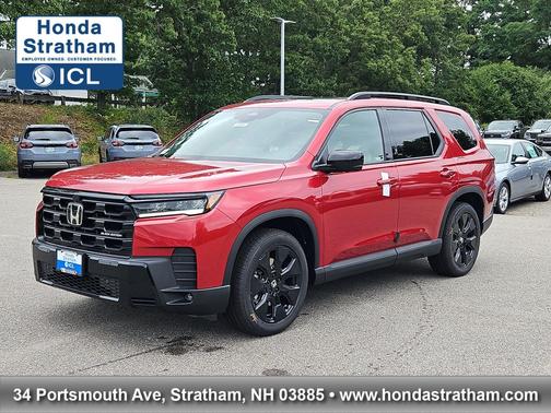 Radiant Red 2026 Honda Pilot Black Edition