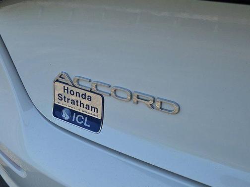 Platinum White Pearl 2025 Honda Accord LX 1.5T