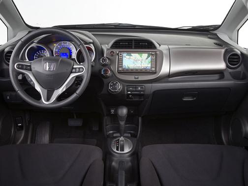 Orange Revolution Metallic 2010 Honda Fit Sport