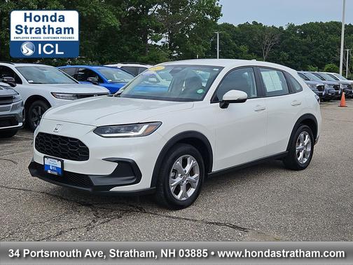 Platinum White Pearl 2023 Honda HR-V LX