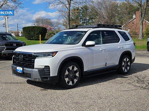 Platinum White Pearl 2026 Honda Pilot Elite
