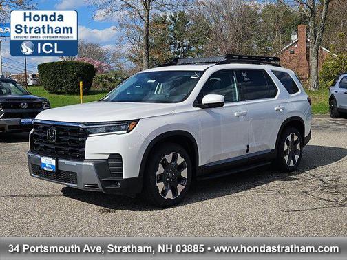 Platinum White Pearl 2026 Honda Pilot Elite
